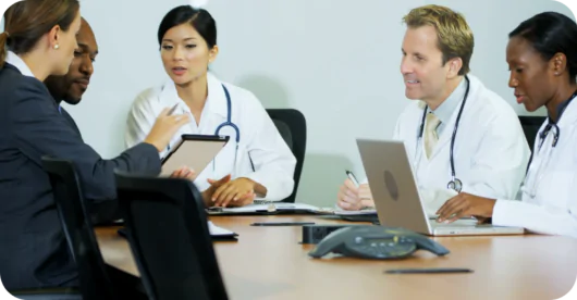 Med-Hunters healthcare recruiting firm logo